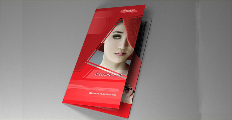 cosmetic brocure template feat