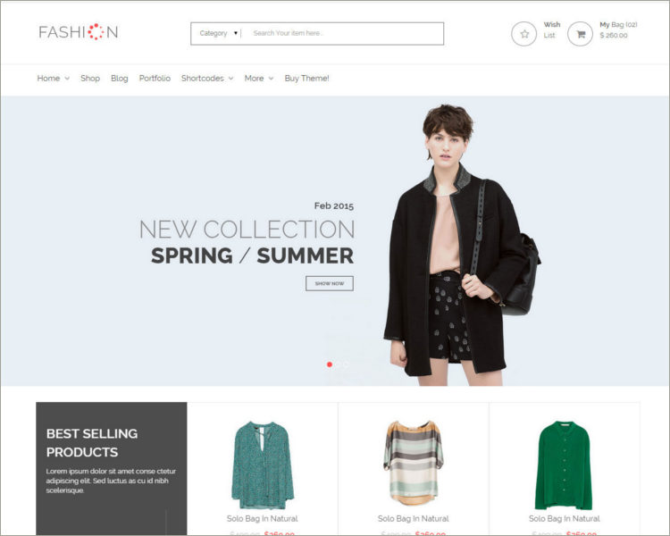 eCommerce Shop HTML Template