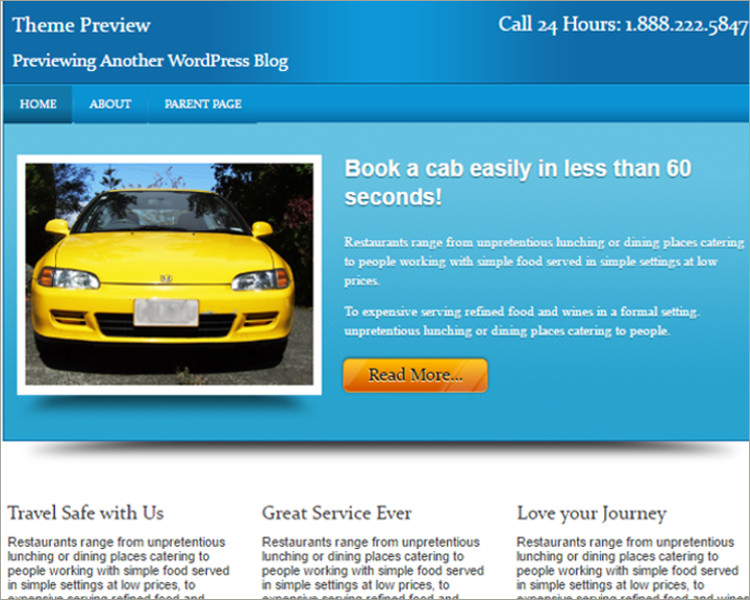 free local business wp theme