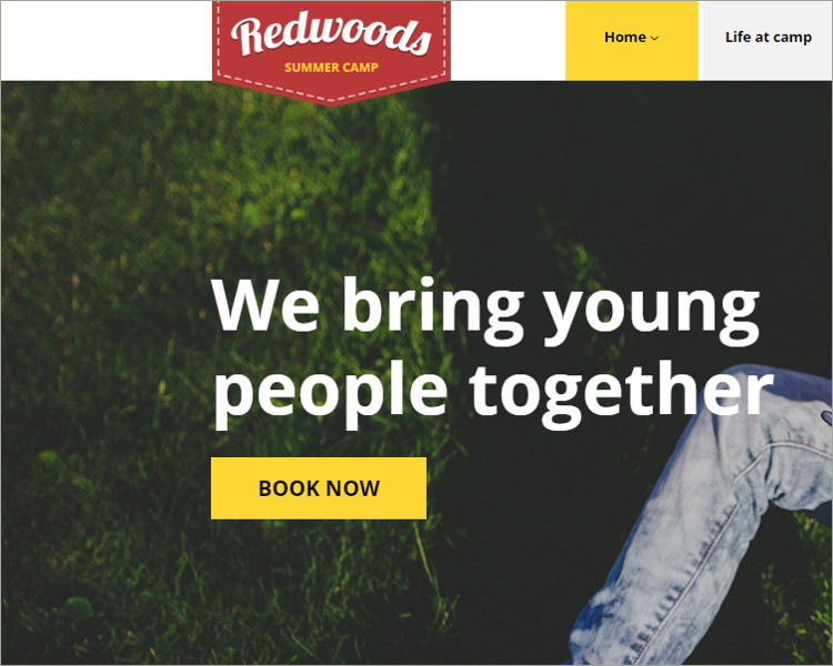 kids Redwoods WordPress Theme