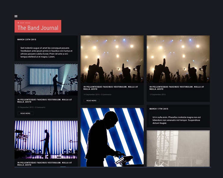 kpop Music WordPress Template