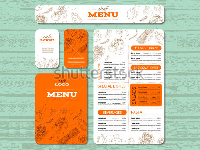 menu brochure design 21