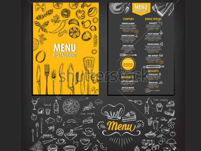 menu brochure design 22