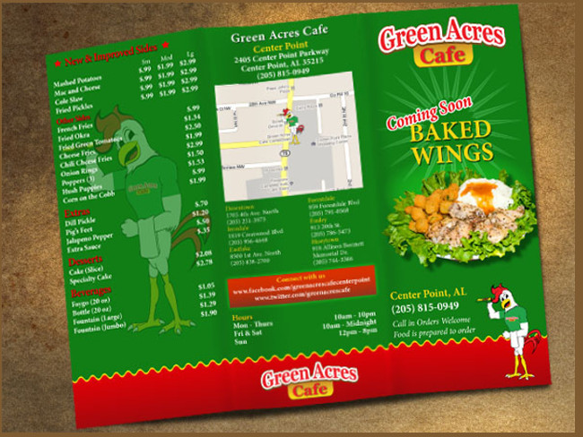menu brochure design 25