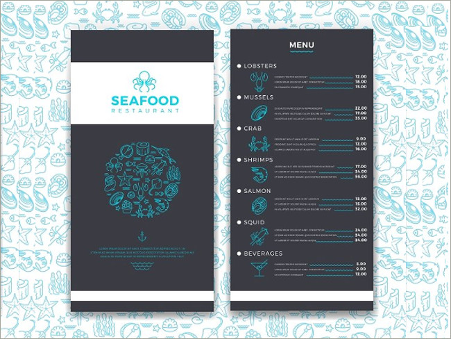 menu brochure design 5