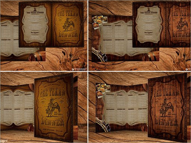 menu brochure design 8