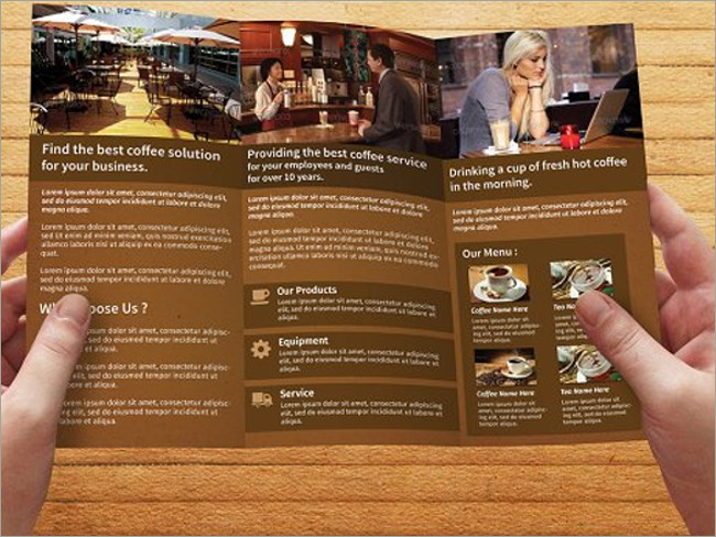 menu brochure designs 1