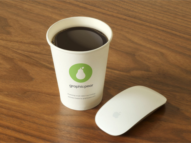 Brand Coffee Cup Mockup Design