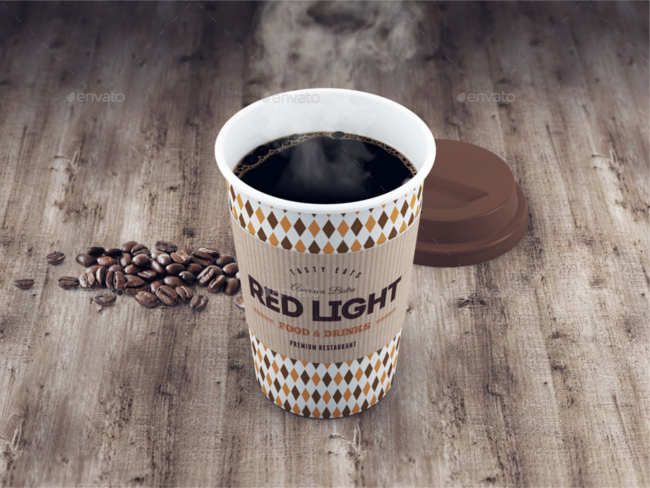Coffee Cup Mockup Background