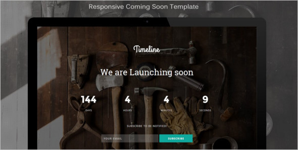CommingSoon Video Website Template