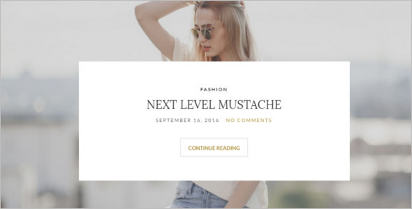 Crafted Blog WordPress Template