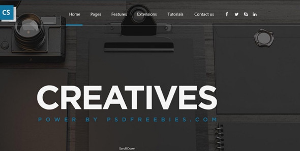 Digital agency Web Layout Template