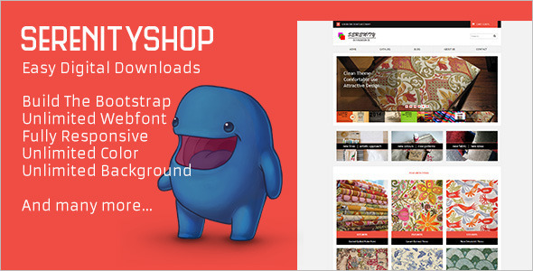 Downloads Plugin WordPress Template
