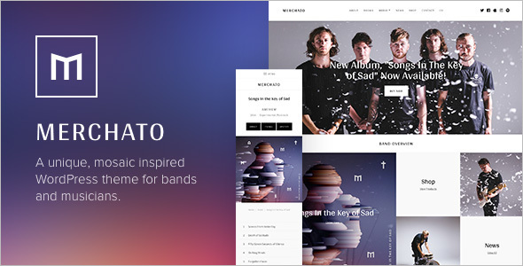 E-Commerce Shop WordPress Template