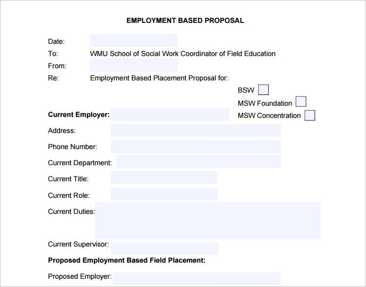 Employment Based Template Document
