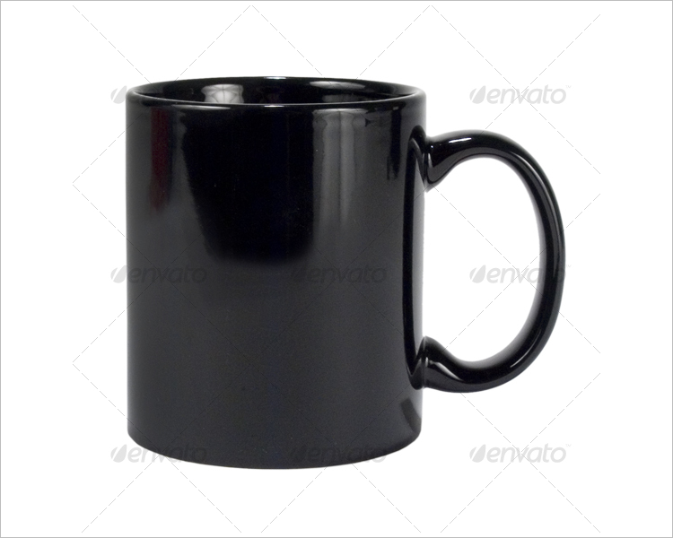 Enamel Coffee Mug Mockup