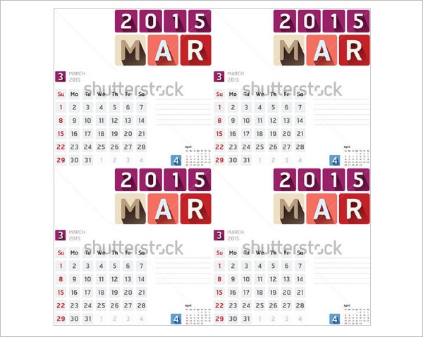 Event Calendar Templates Free Designs