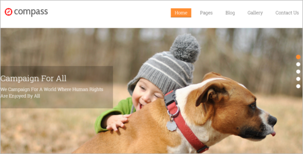 Feactured WordPress Template