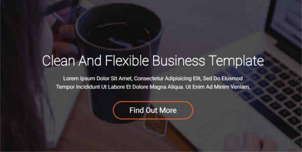 Flexible Website Layout Template