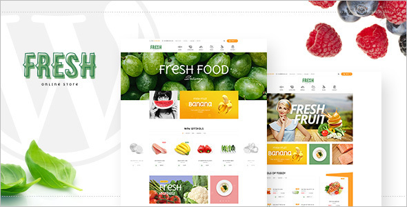 Food WordPress Platform Template