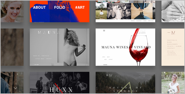 Full-Screen Restaurant Website Template