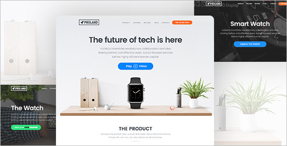 full screen landing page wordpress