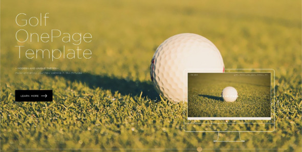 Game Video Background Website Template