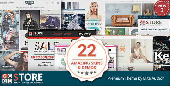 GoodStore WordPress Template