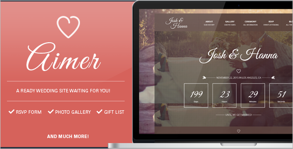 Groom Gallery Bootstrap Template