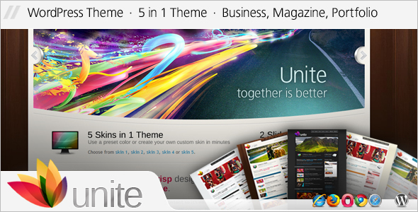 Magazine WordPress Template
