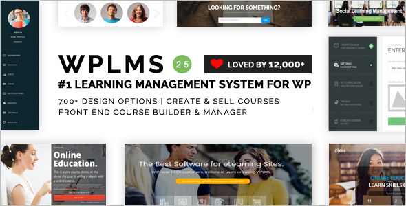 Management WordPress Platform template
