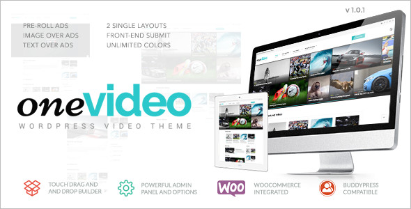 Media WordPress Video Template