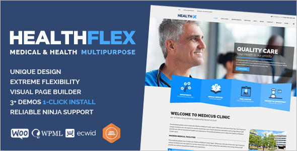 Medical Health WordPress Template