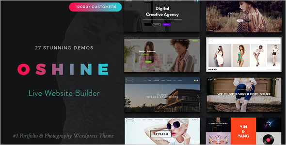 Minimal Website WordPress Template