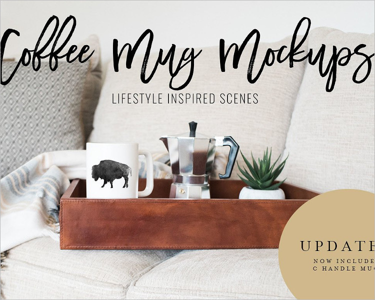 Modern Coffee Mug Mock-up