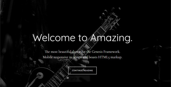 Parallax Writer WordPress Template