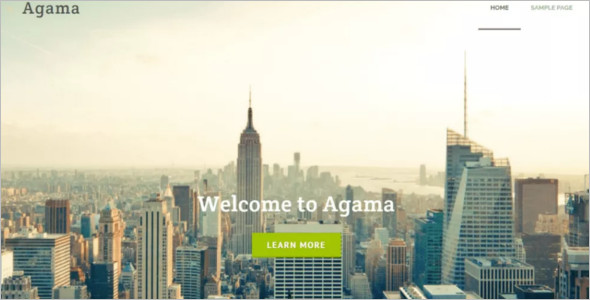 Photography Godaddy WordPress Template