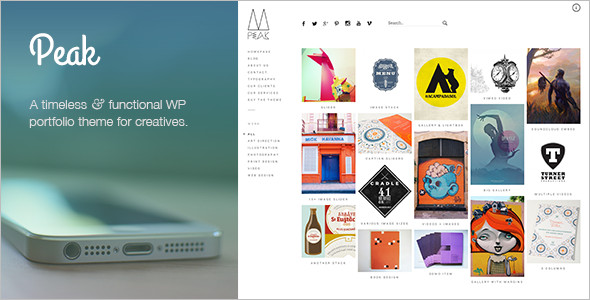Popular Portfolio WordPress Templates