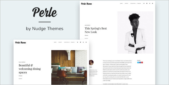 Portfolio Photo Blog WordPress Template