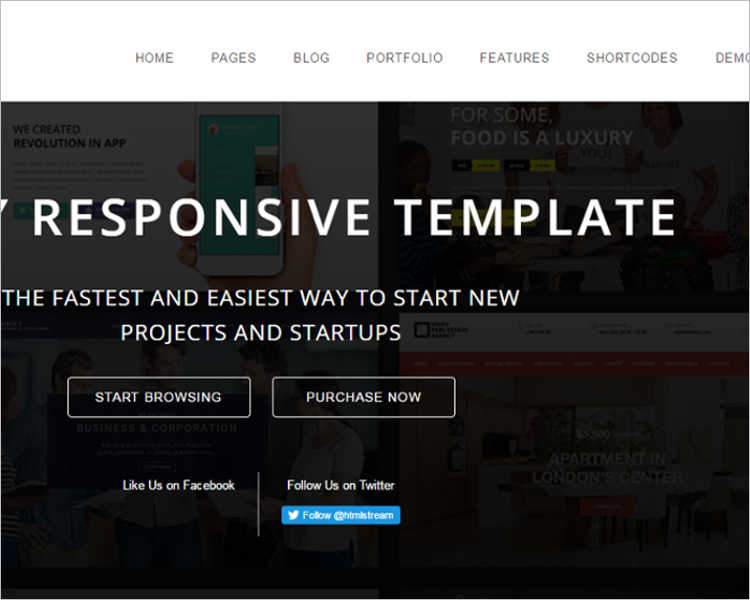 Professional Bootstrap Website Template
