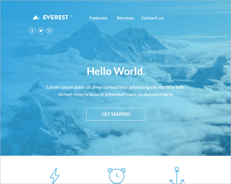 Professional HTML Email Template