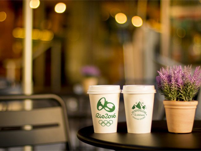 Realistic Coffe Cup Photo Mockup