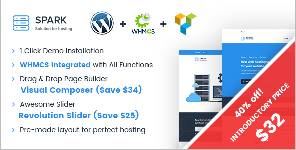 Simple Hosting WordPress template