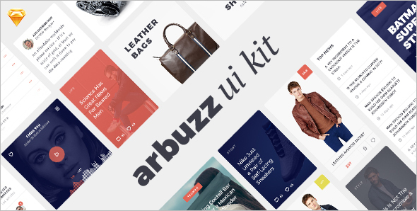 Sketch Website Layout Template