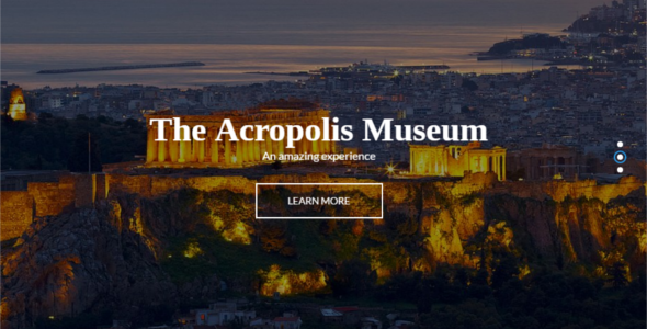 Travel Website WordPress Template