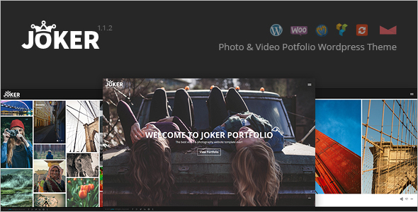 Video Photography WordPress Template