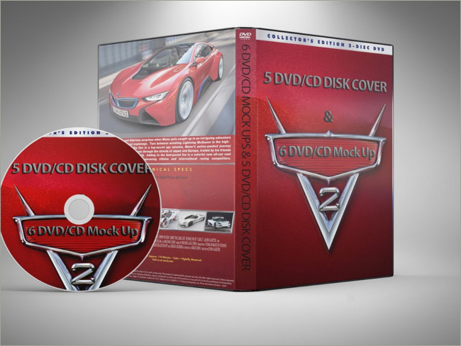 cd-dvd mockups