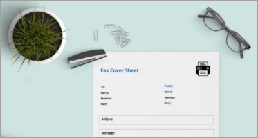 cover sheet templates