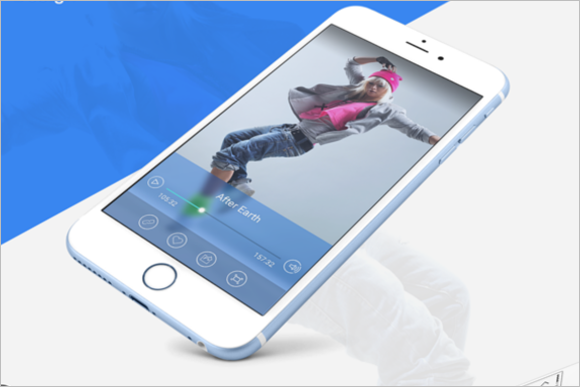 iPhone Mockup Free PSD Design
