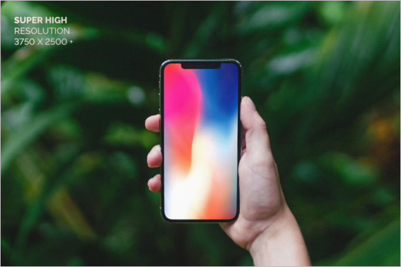 iPhone x Mockup Template